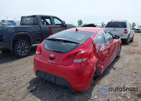 2012 Hyundai Veloster Base W/Gray из США, поврежденный, VIN KMHTC6AD8CU019848